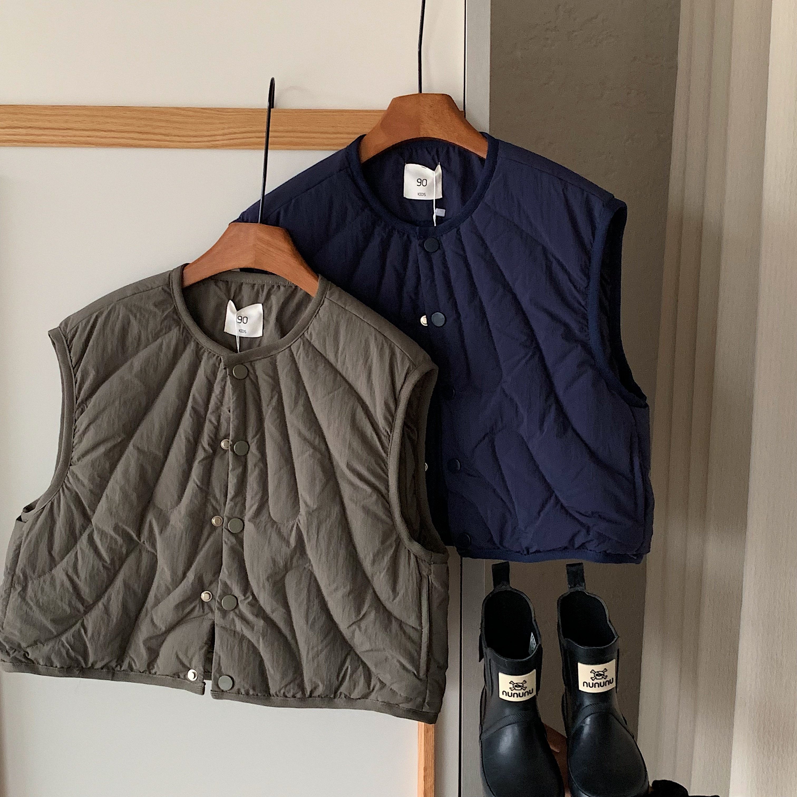 儿童羽绒马甲男女童白鸭绒坎肩外搭2025冬季新款宝宝纯色背心外套,童装/婴儿装/亲子装,羽绒马甲,淘宝优惠券,粉丝福利购,淘宝优惠卷