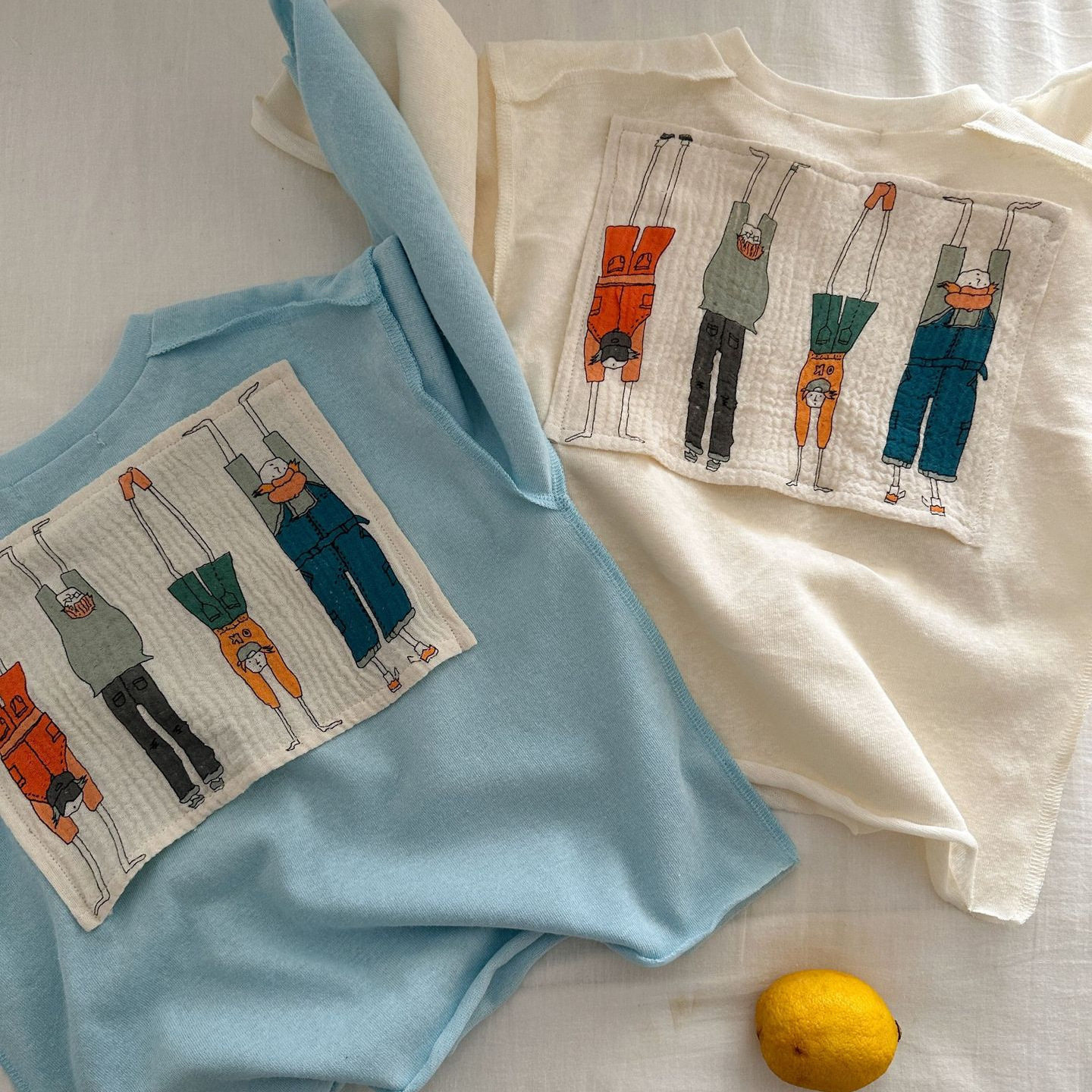 儿童长袖T男夏季2026新款小童卡通贴布上衣柔软宝宝冰丝T恤女薄款