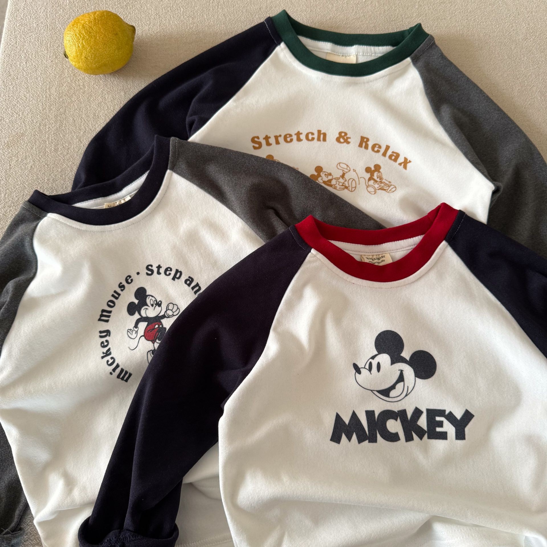 不二妈加绒T恤秋冬卡通保暖洋气