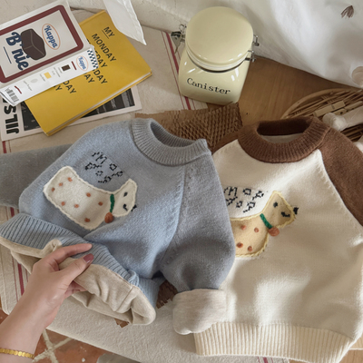 不二妈妈冬款加厚针织衫保暖洋气