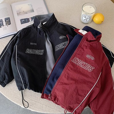 不二妈短款风衣加绒冬季款帅气潮