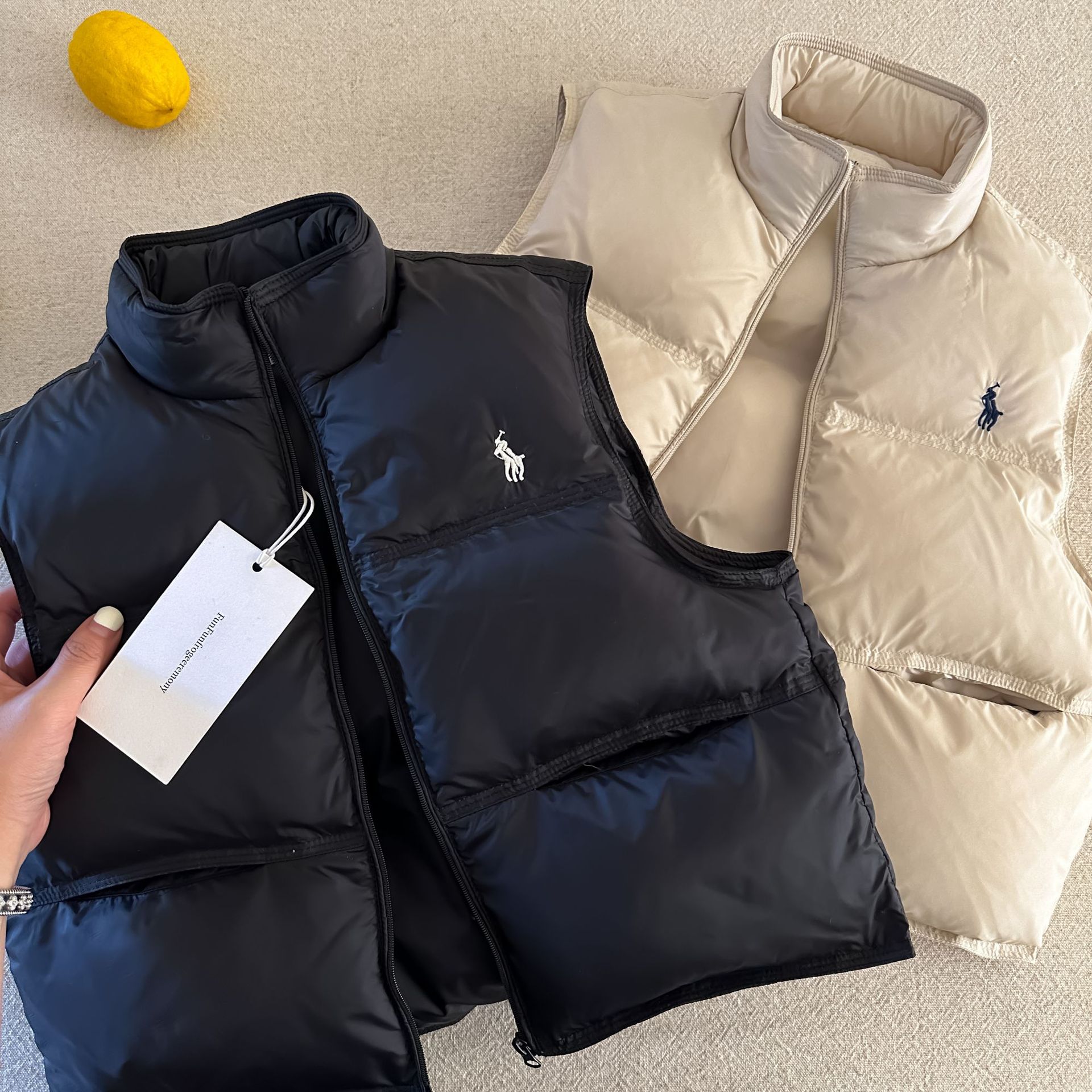 不二妈羽绒马甲冬季纯色坎肩洋气