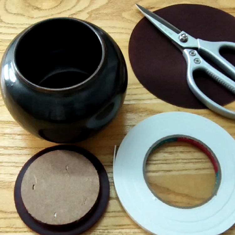 茶叶罐盖子封口密封罐防潮无纺布双面胶食品级锡纸密封纸陶瓷配件