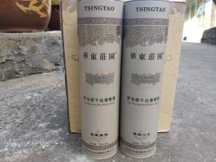 华东庄园莎当妮干白葡萄酒窖藏五年筒装铁盒装实体整箱750ml*6瓶