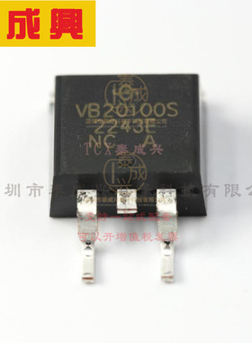 VB20100S-E3/4W VISHAY(威世) 肖特基二极管 900mV@20A 100V 500u