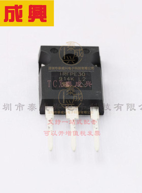 IRFPE30PBF VISHAY(威世) Transistor: N-MOSFET; unipolar; 800V