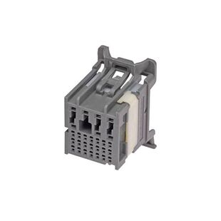 1600140001 CONN RCPT HSG 28POS DRK GRAY
