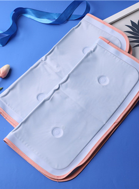 F38(A211) 韩国DAN 高颜值奶油色 柔软便携 多功能冰垫汽车坐垫