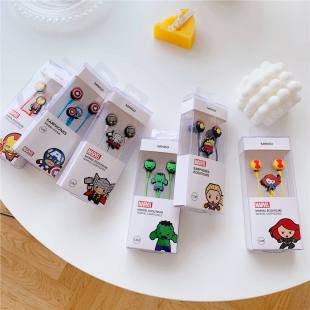 通用型圆孔卡通有线耳机 墙裂推荐 E124 外贸超值小物