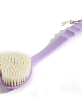 A43 原单 超值推荐 精致的猪猪女孩要入长柄洗澡软毛搓背沐浴刷