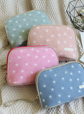 B16 超值回馈！柔和棉质 大容量 三件套化妆包 墙裂推荐！