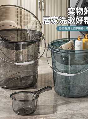 防晒袖套+加厚透明水桶套装含大