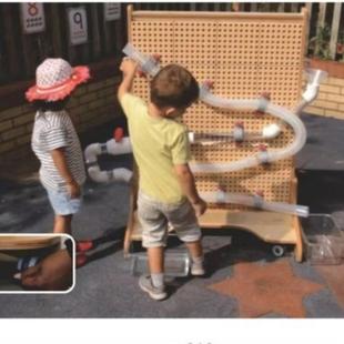 贝思德STEM构建活动墙幼儿园户外多功能墙面板儿童室内积木拼插