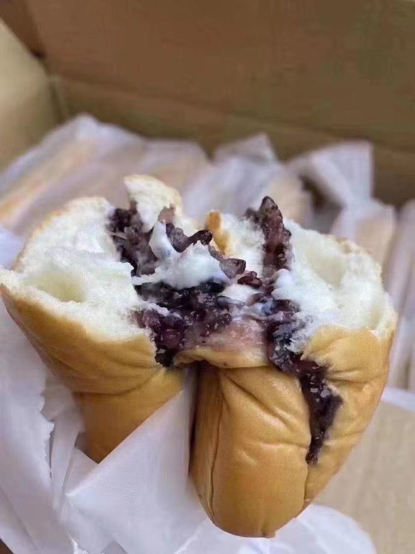 爆款推荐长条紫米面包组合口感