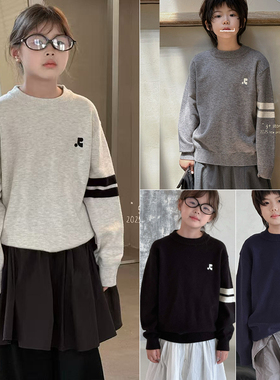 G＋童装2025秋冬新款毛衣学院风针织衫男女童羊毛打底衫线衫52838