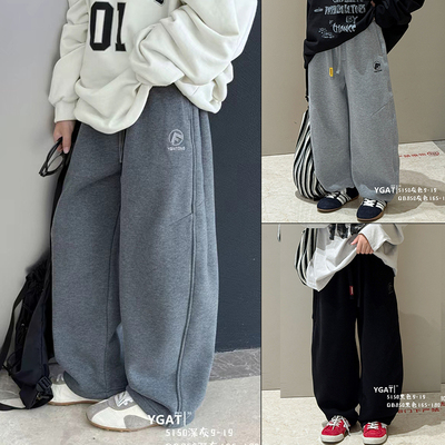 阳光爱橦童装冬款儿童卫裤休闲裤