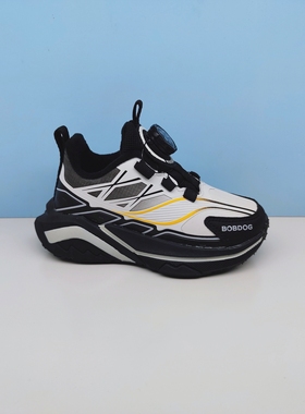 商场专柜同款巴布豆25年冬季新款二棉儿童皮面老爹鞋882A5331190