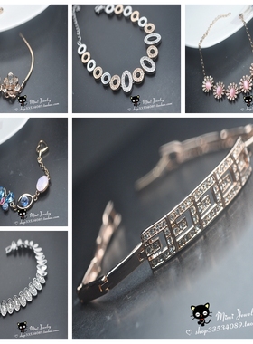 欧洲单18k镀金vintage性感珠宝