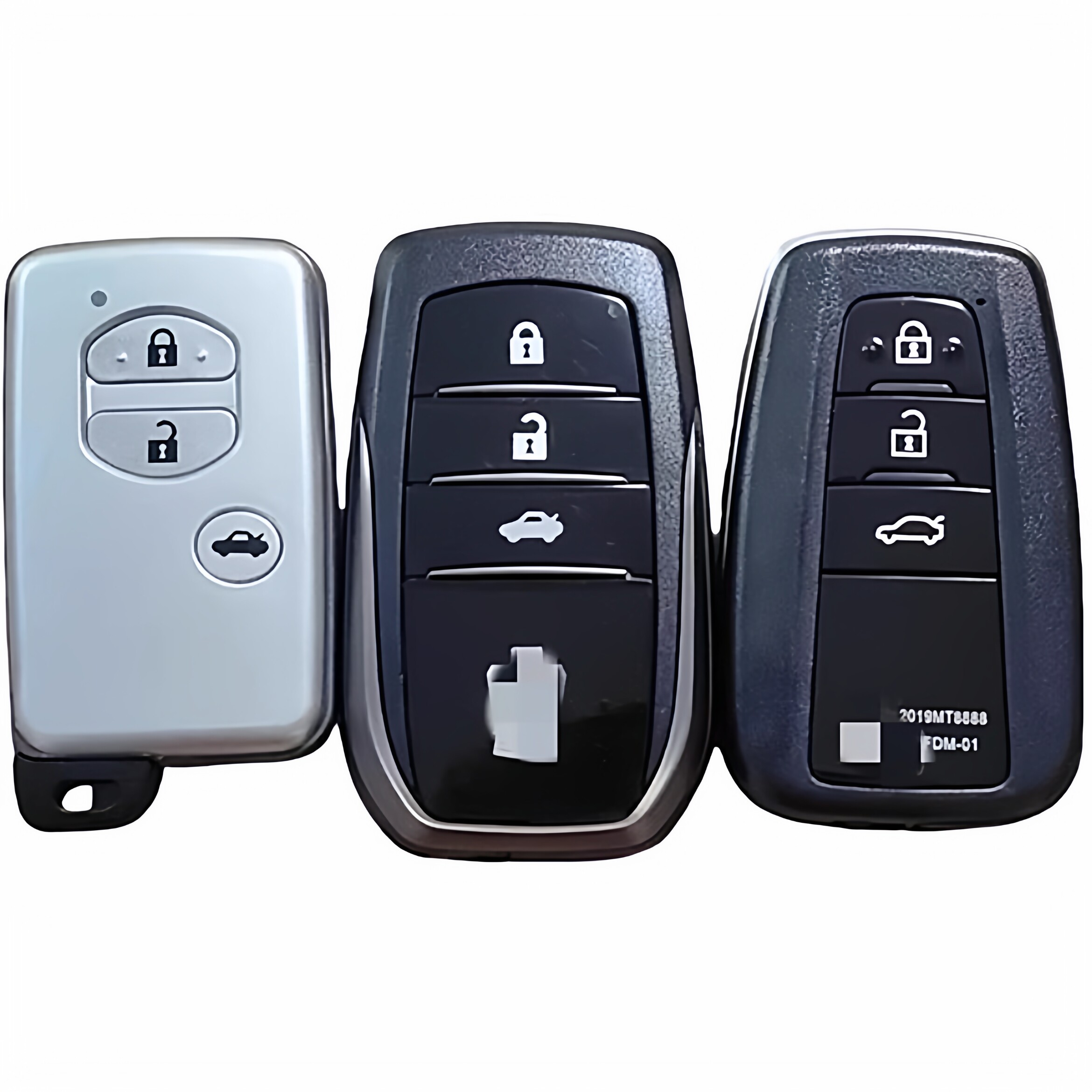 车钥匙适用于丰田3键皇冠Crown 5290 3370 5300智能卡遥控