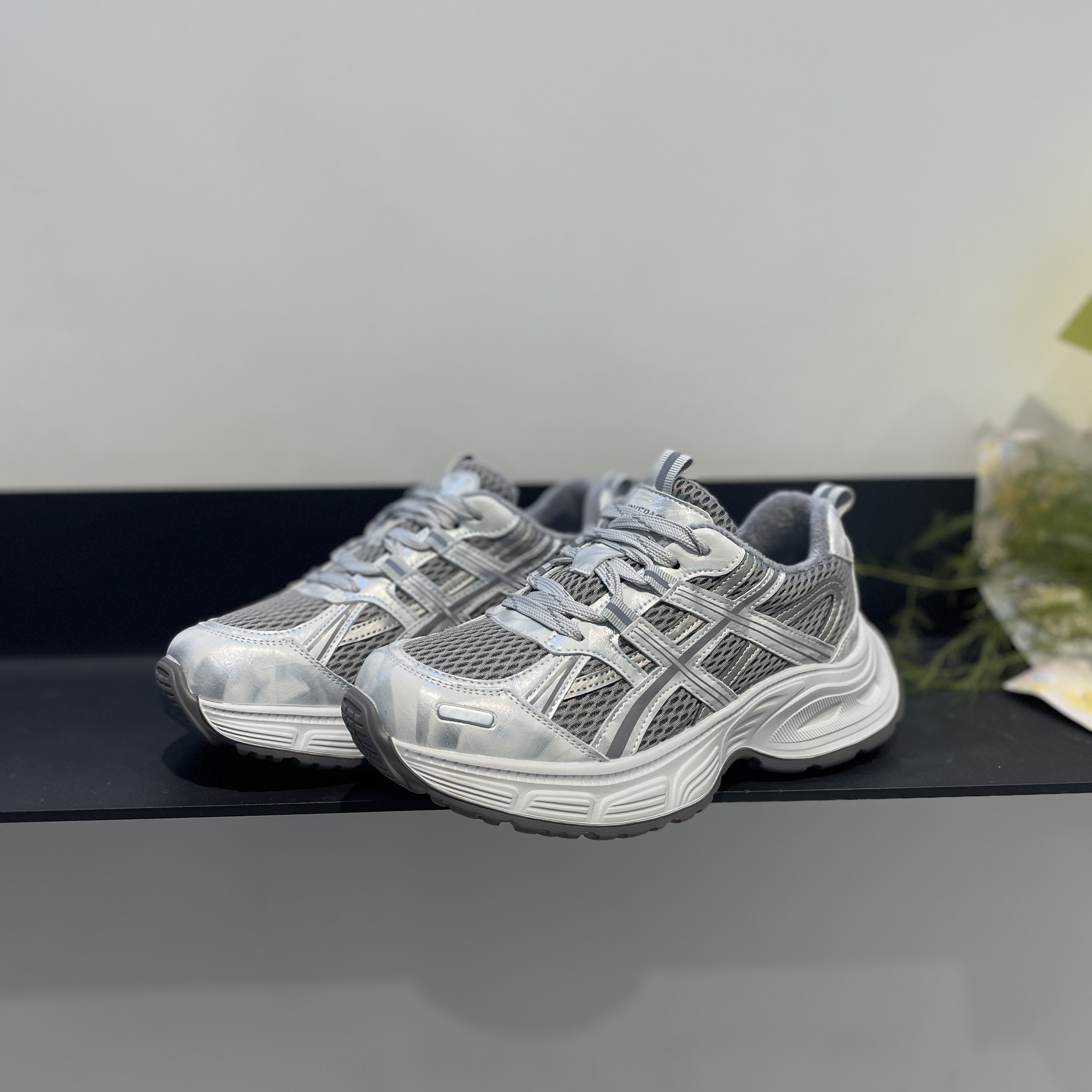 2501超轻DOF老爹鞋女2025加棉爆款厚底增高运动休闲鞋百搭跑步鞋