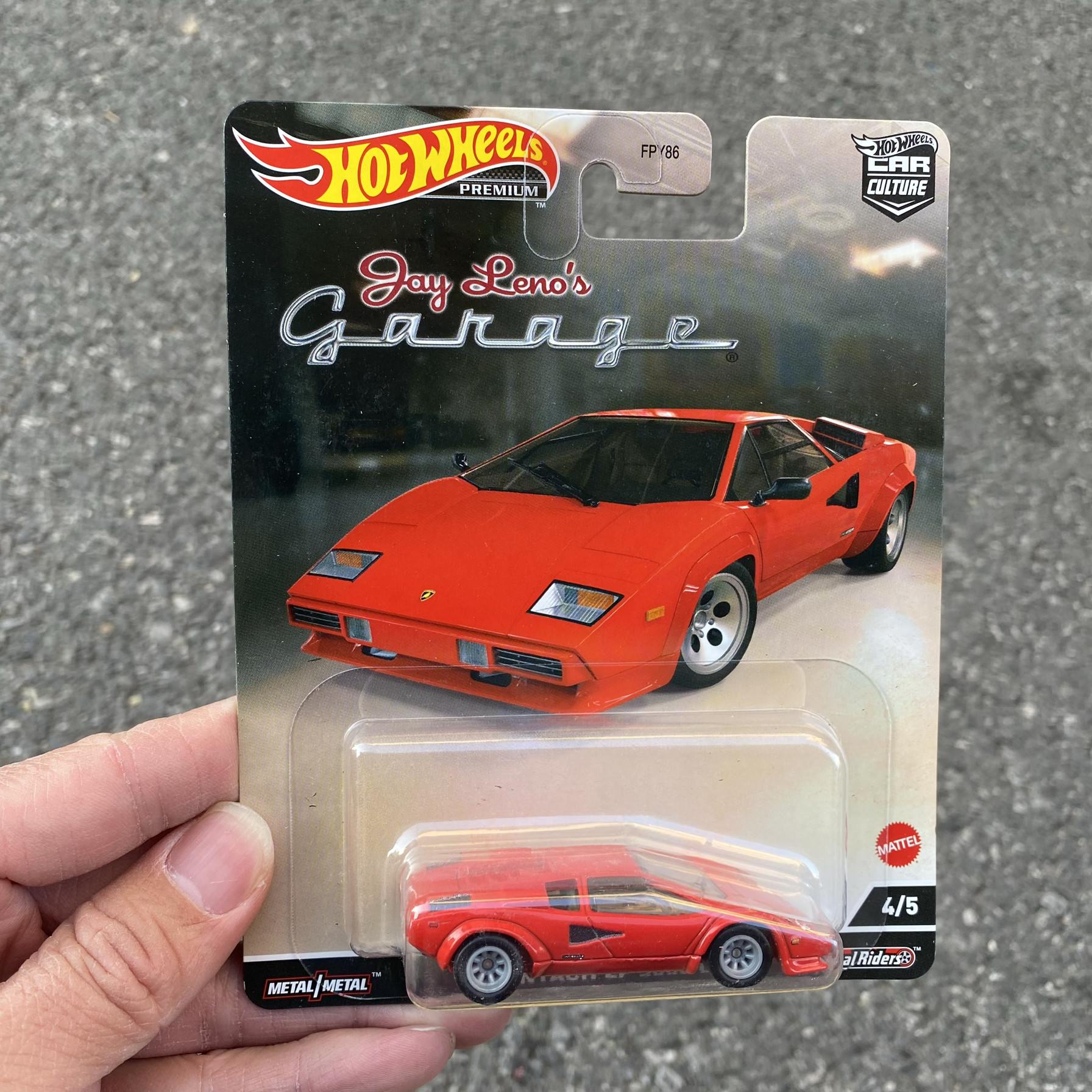 Hotwheels风火轮合金小车汽车文化 康塔什 兰博基尼 复古硬派轿跑