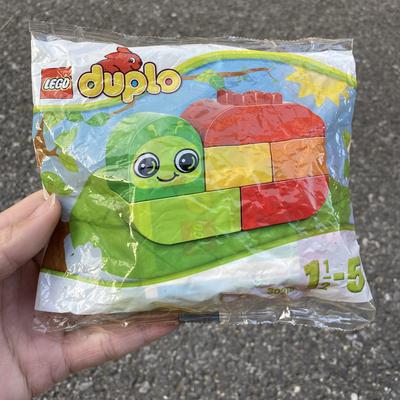 乐高大颗粒拼砌包30218可爱蜗牛duplo