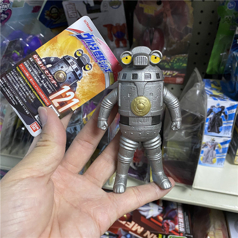 万代泽塔奥特曼Z英雄软胶500人偶121赛文迦机械怪兽人工机甲赛文