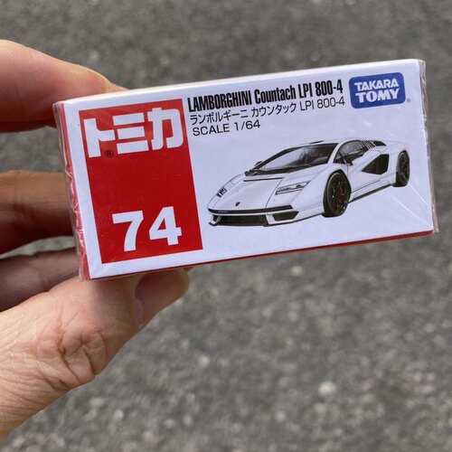 合金车模tomy74兰博基尼跑车