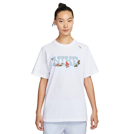Nike/耐克 女装 休闲 运动生活短袖针织衫 IF0607-100