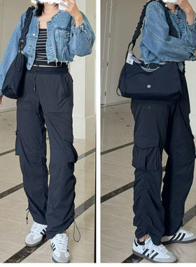 lululemon代购 Dance Studio Relaxed-Fit MR Cargo工装裤