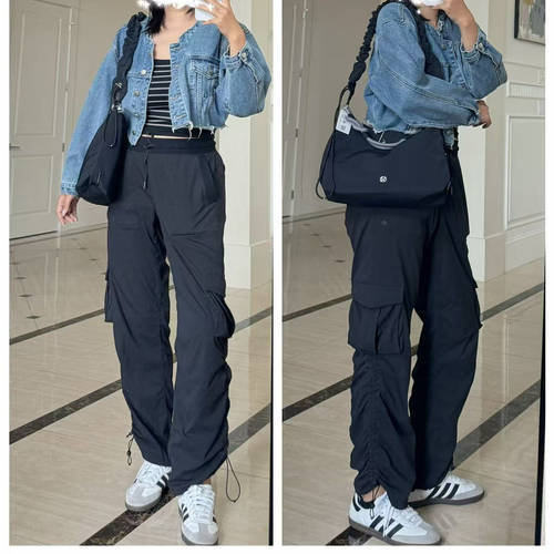 lululemon代购 Dance Studio Relaxed-Fit MR Cargo工装裤