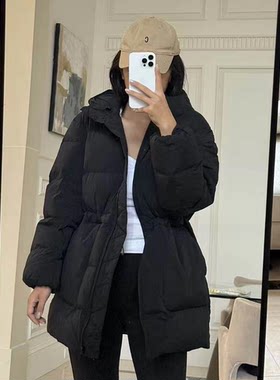 【国现】lululemon Cinch-Waist 600-Down-Fill Puffer长款羽绒服