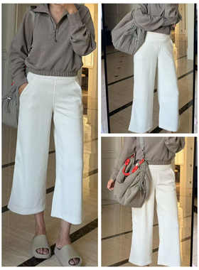 Lululemon代购 Softstreme HR Cropped Pant 高腰短款直筒/阔腿裤