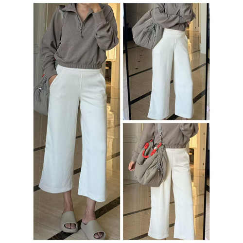 Lululemon代购 Softstreme HR Cropped Pant 高腰短款直筒/阔腿裤