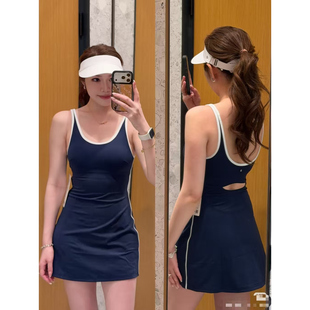lululemon代购 Scoop-Neck Tennis Dress 低圆领带胸垫网球连衣裙