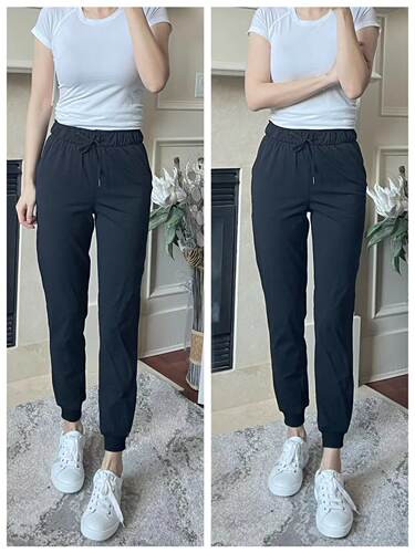 lululemon代购 Stretch HR Jogger 高腰运动瑜伽速干舒适束腿裤