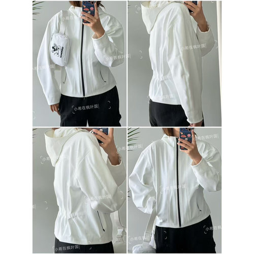 lululemon代购 Cross Chill Performance Jacket防风瑜伽运动外套