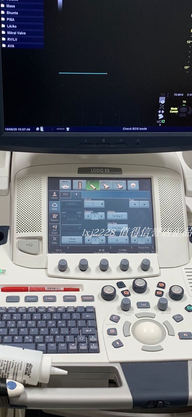 GE彩色B超全身机LOGIQ E9,VE9,LE9触控屏触摸板玻璃