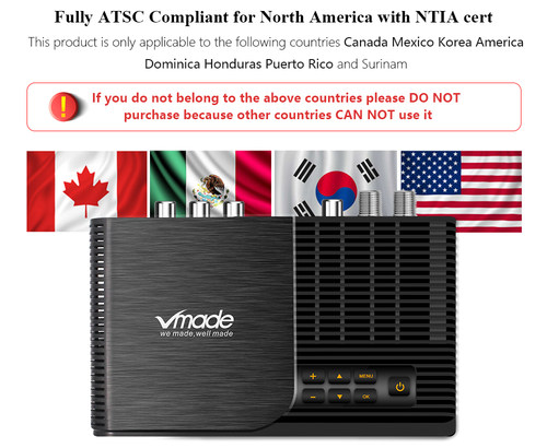 外贸出口美国 墨西哥 加拿大专用ATSC HD TV Receiver ATSC Tuner