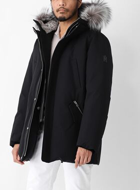 异族日本代购 加拿大 MACKAGE 2026冬男保暖防水兔毛领加厚羽绒服