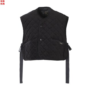 异族日本代购 英国 LAVENHAM 2025秋女保暖绗缝全棉马甲充棉背心