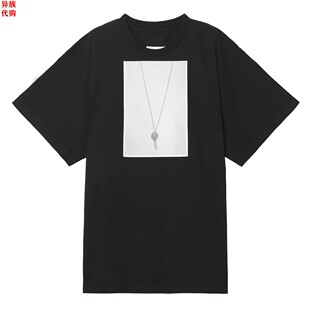 MM6 T恤衫 Maison 2026春男全棉圆领短袖 Margiela 异族日本代购