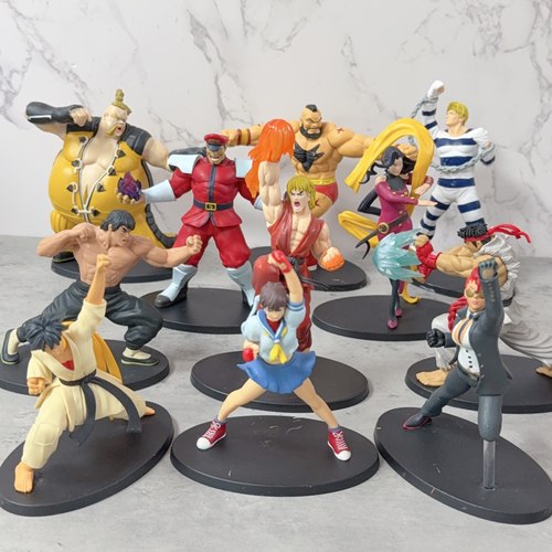 街头霸王正版手办摆件卡普空稀有散货微瑕美版capcom2021