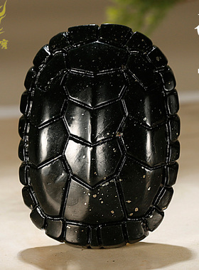 和田玉龟甲手把件男款玉石