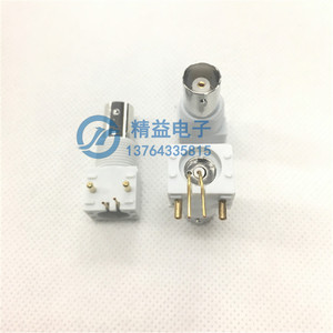 高品质BNC-KWE白胶Q9连接器 BNC插座 有线电视接头 bnc免焊接头