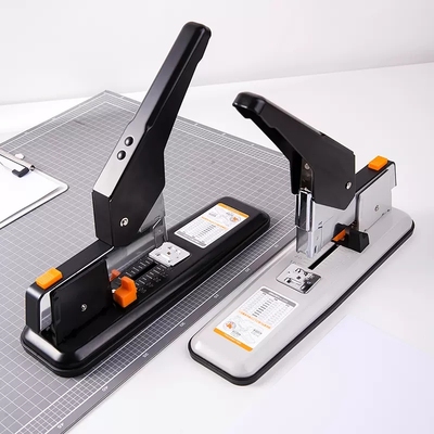 得力厚层订书机可钉100页