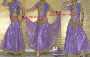 民族服装 演出服装 印度舞 印度服装 鸿舞衣印度45舞蹈服装