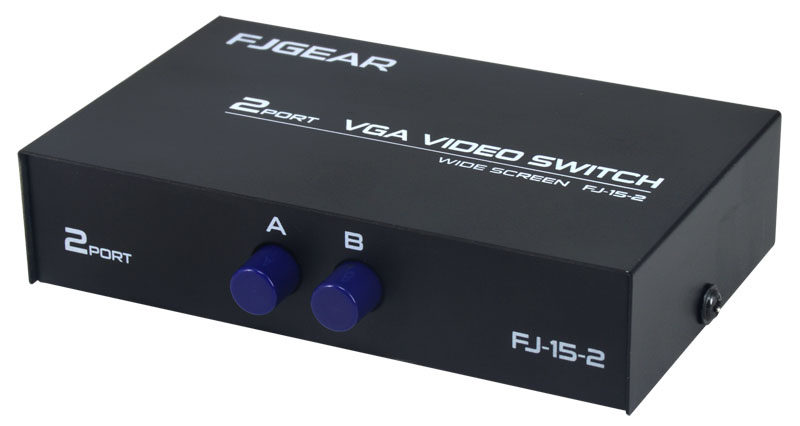 15-2 两口视频切换器 15-2c VGA切换器/共享器 VGA分配器