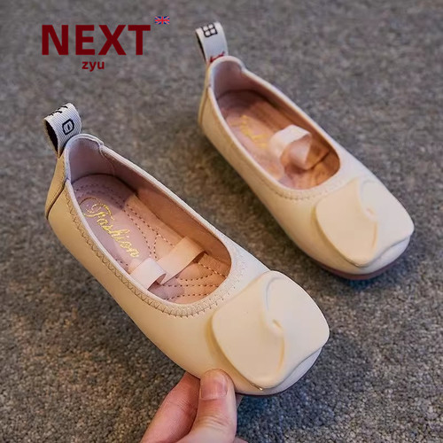 nextzyu官方正品公主风女童单鞋