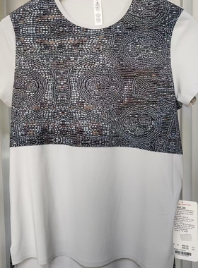 国内现货 Snapshot Tee 宽松版瑜伽服运动休闲吸湿半袖